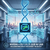 Nvidia & Eli Lilly to Invest $1B in AI Medical Research Lab
