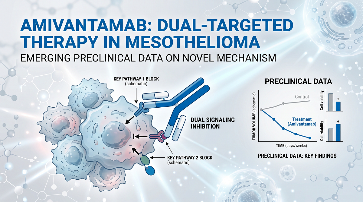 Mesothelioma Targeted Therapy: Amivantamab Dual Targeting Preclinical Data