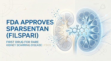 FDA Approves Travere's Sparsentan for Rare Kidney Scarring Disease FSGS