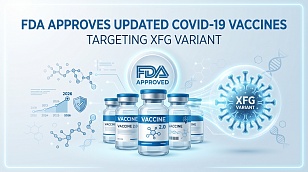 Updated Covid-19 Vaccines Targeting XFG Variant Approved by FDA