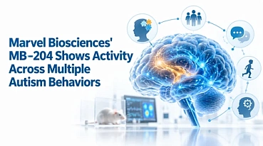 Marvel Biosciences' MB-204 Shows Activity Across Multiple Autism Behaviors
