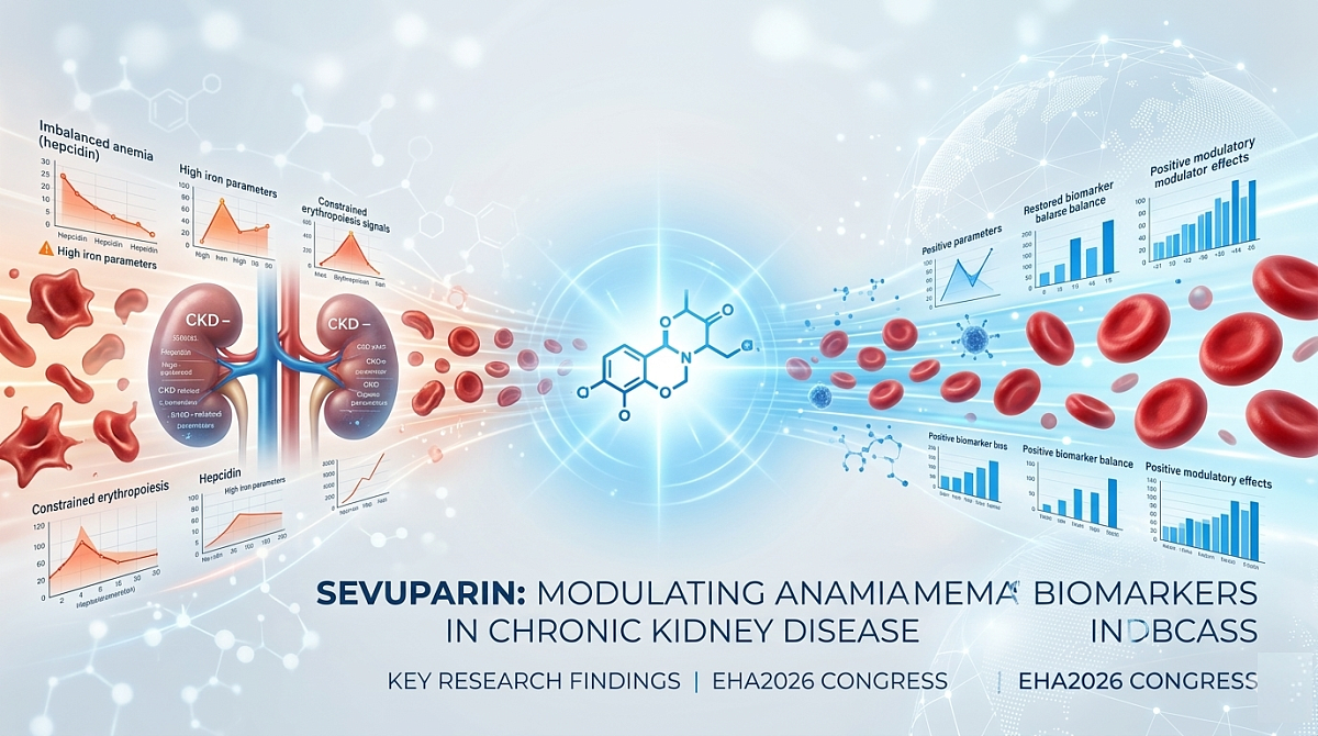 Sevuparin Modulates Chronic Kidney Disease Anemia Biomarkers at EHA2026