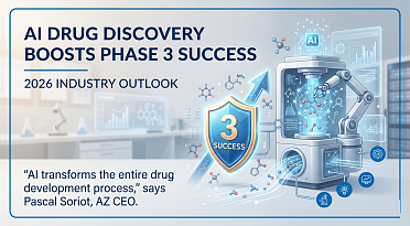 AI Drug Discovery and Development Boosts Phase 3 Success, Says AZ CEO