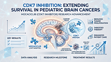 Mocaciclib CDK7 Inhibitor Extends Survival in Pediatric Brain Cancers.